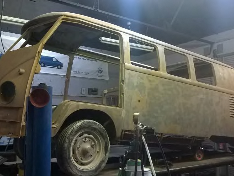 automotive restoration paint removal from bodywork